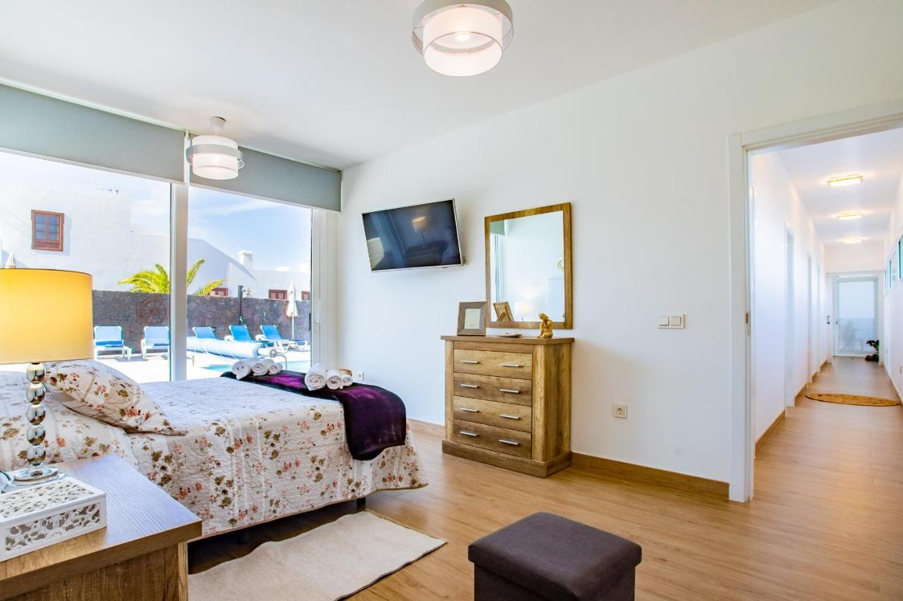 Eslanzarote Eco Villa Tony, Heated Pool, Jacuzzi, Sat Tv, Super Wifi La Costa Zewnętrze zdjęcie